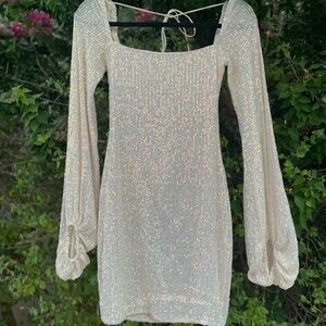LUCY IN THE SKY homecoming sparkle dress!!🪩💖⚡️✌🏼❣️👱🏻‍♀️